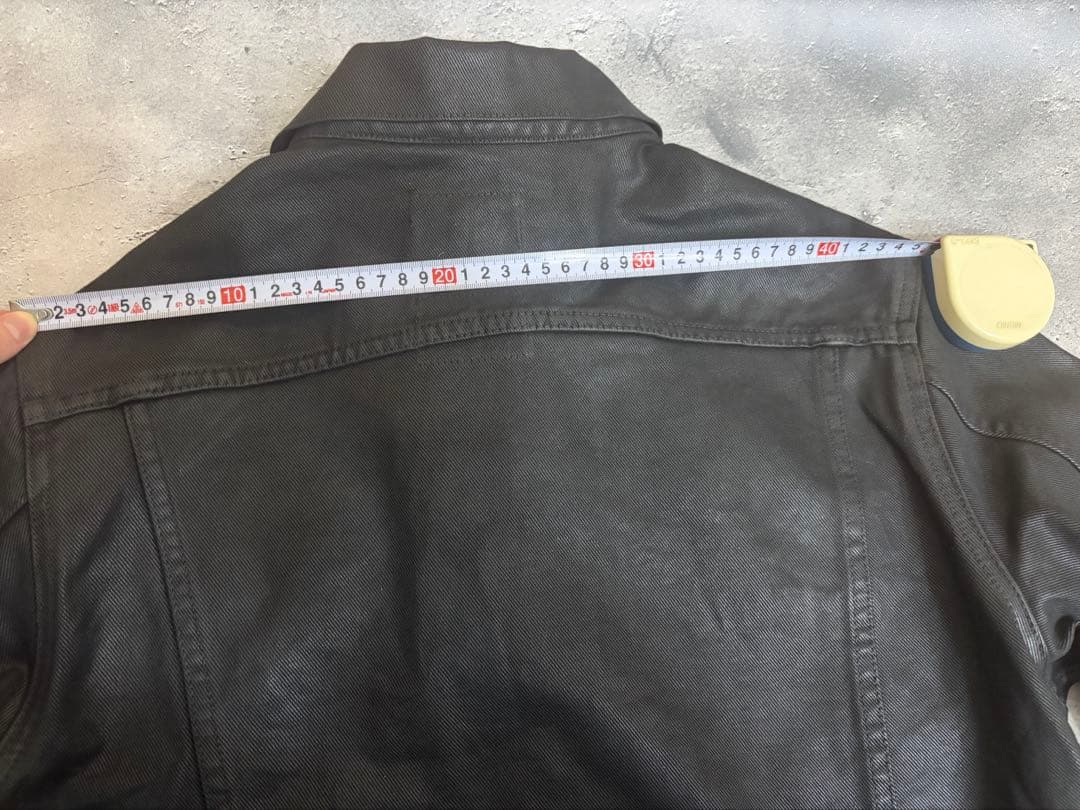 ジャケット・アウター Helmut Lang 1999 coated black denim
