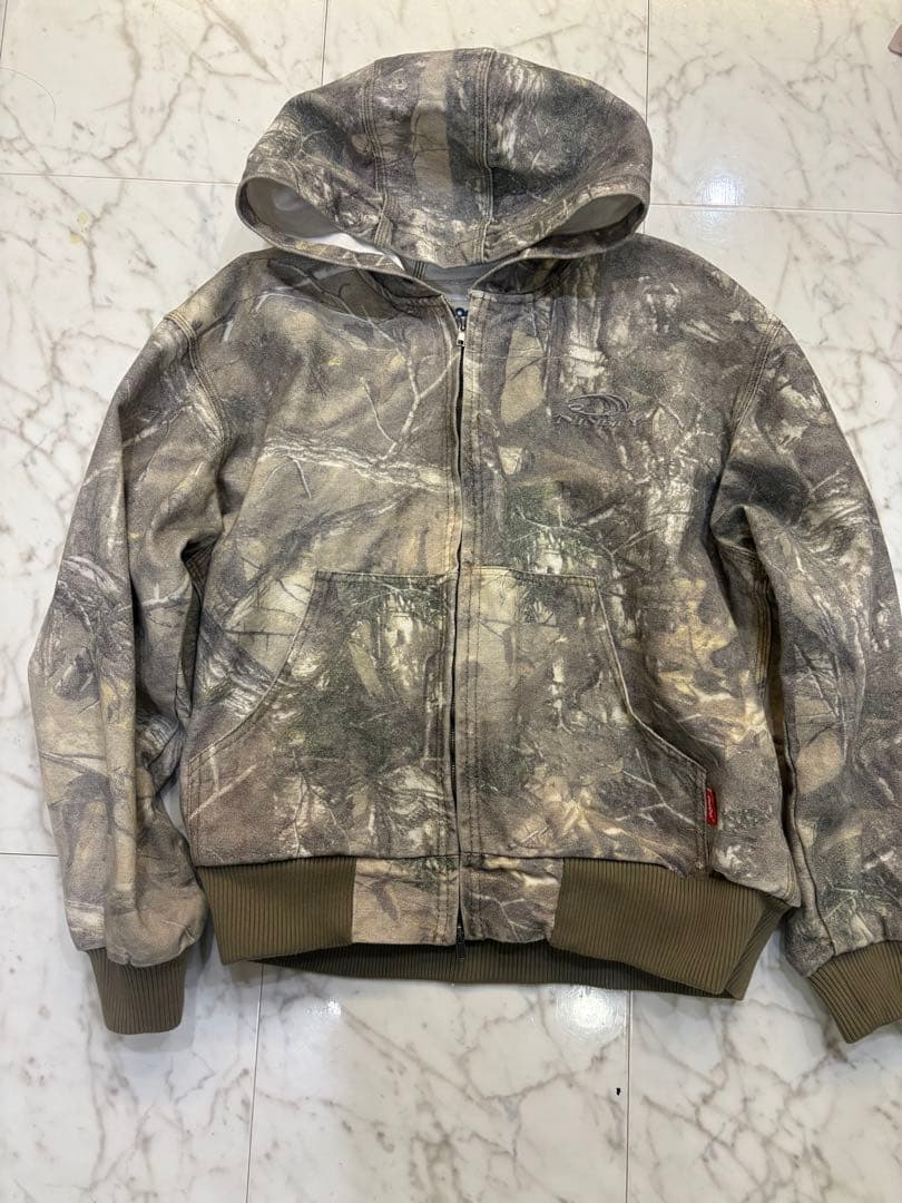 ジャケット・アウター 9090 Heisei Logo Denim Zip Hoodie