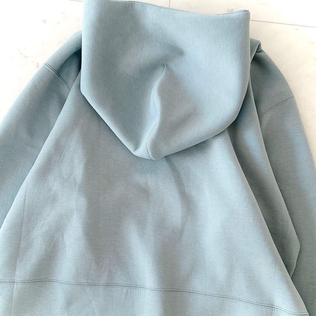 美品 アルアバイル allureville フーディ ボンディングプルオーバー