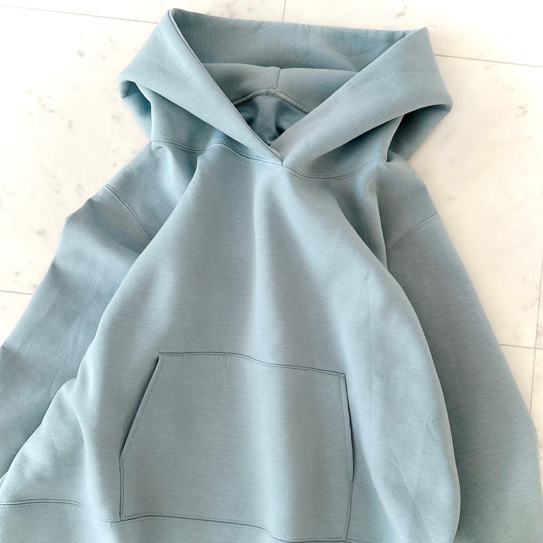 美品 アルアバイル allureville フーディ ボンディングプルオーバー