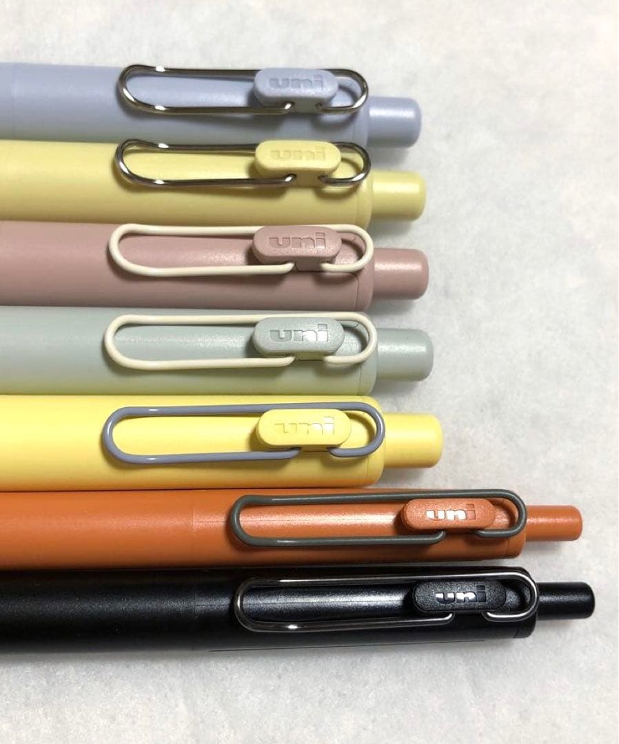 三菱鉛筆 ボールペン 7本　ユニボールワンP限定　ユニボールワンF限定