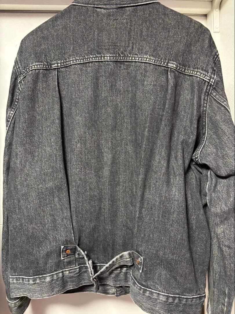 LEVI’S ダークグレー デニムジャケット Lサイズ