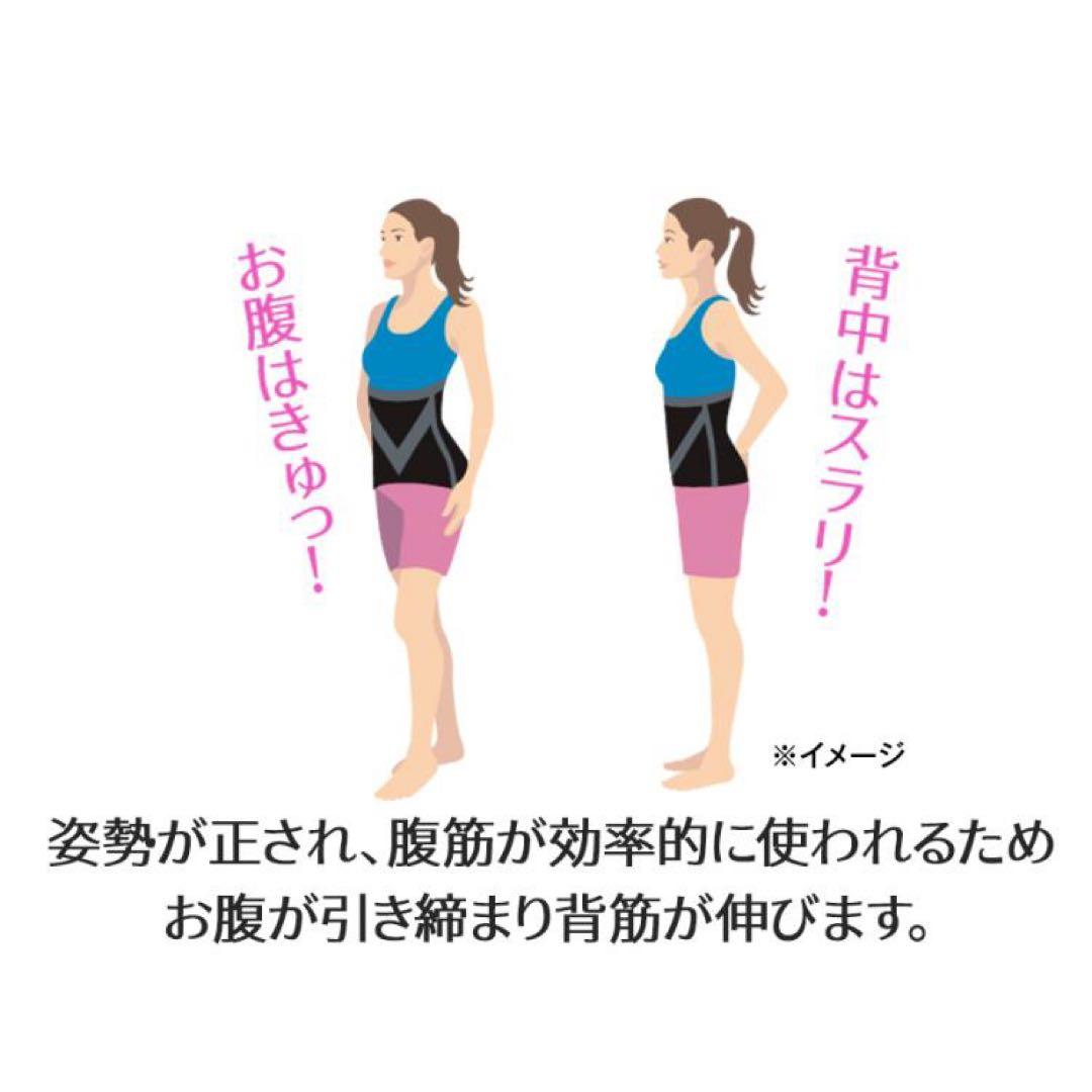【1度のみ使用】 Vアップエクサ EMS腹筋ベルト ブラック M