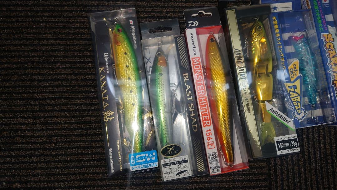 シーバスルアー新品いろいろセット