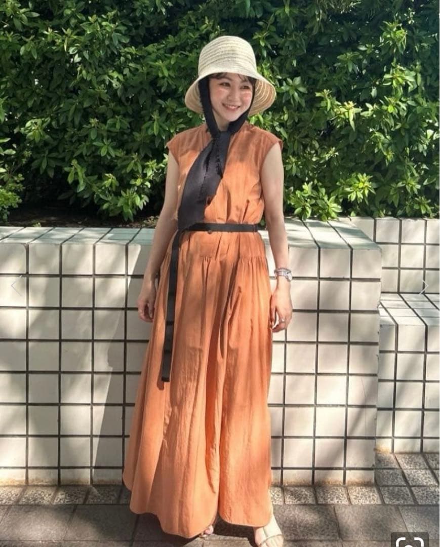 La Maison de Lyllis CLOCHE SCARF 麦わら帽子
