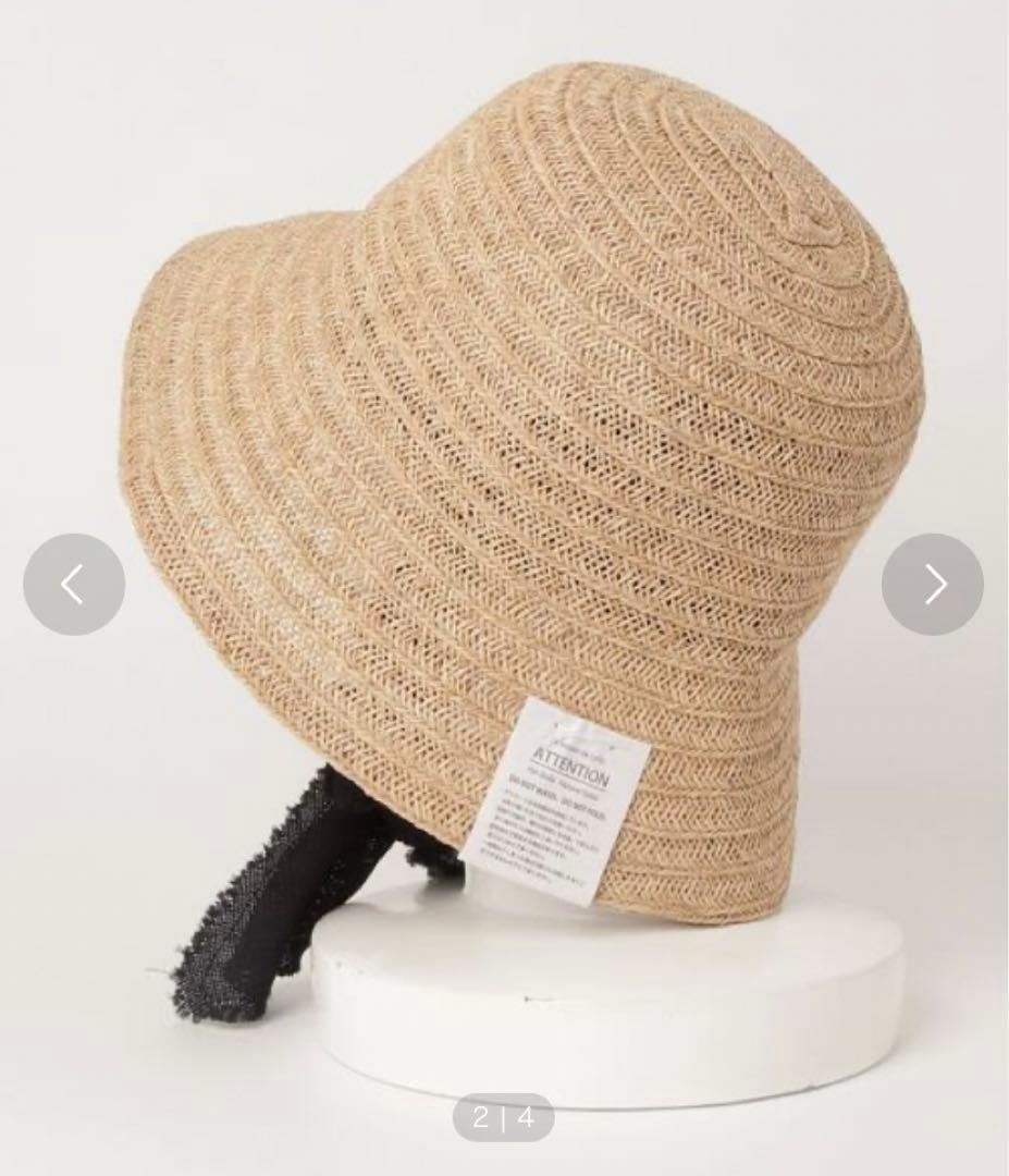 La Maison de Lyllis CLOCHE SCARF 麦わら帽子