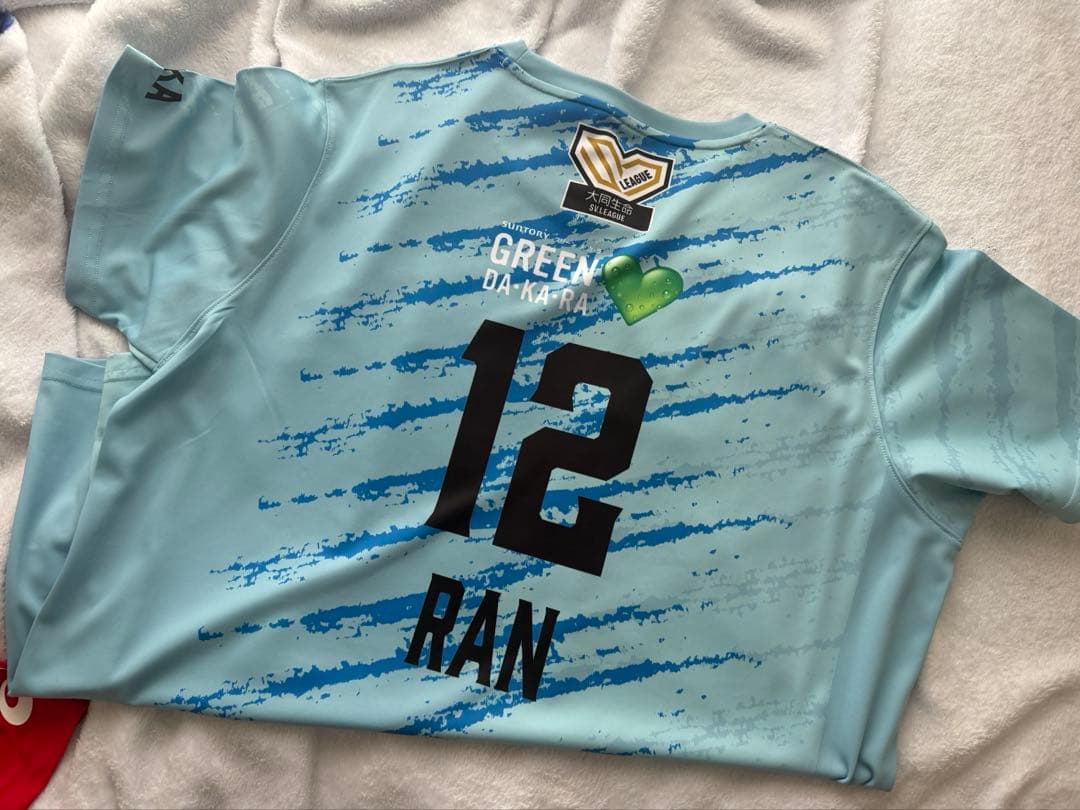 髙橋藍 高橋藍 サントリーサンバーズ大阪 レプリカユニフォーム 水色 2XL