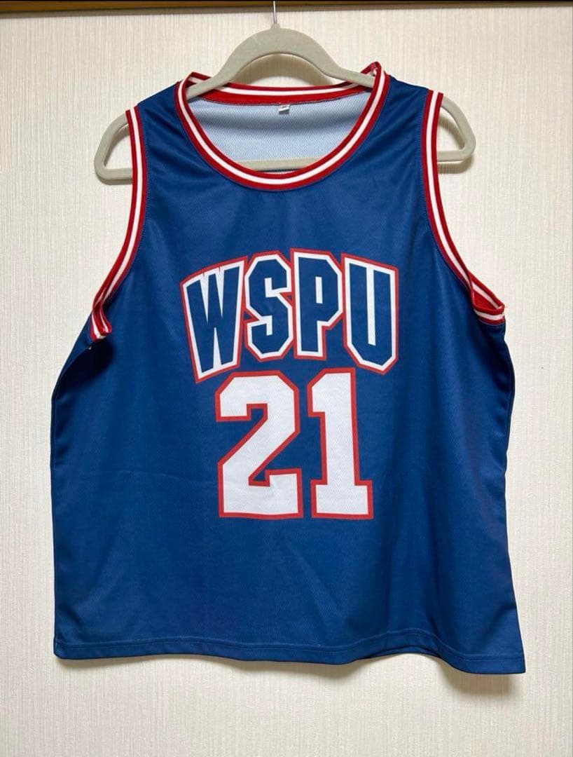 WSPU 21 バスケットボールタンクトップ M