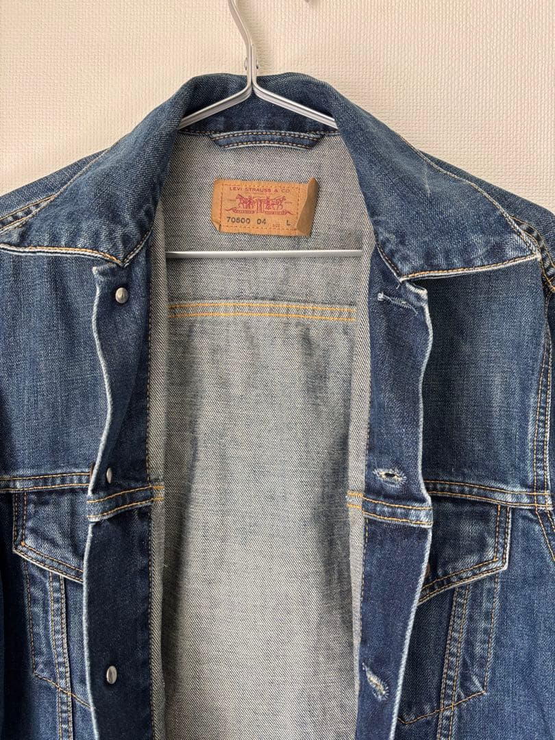 Levi's デニムジャケット ユーロリーバイス　size.Ｌ