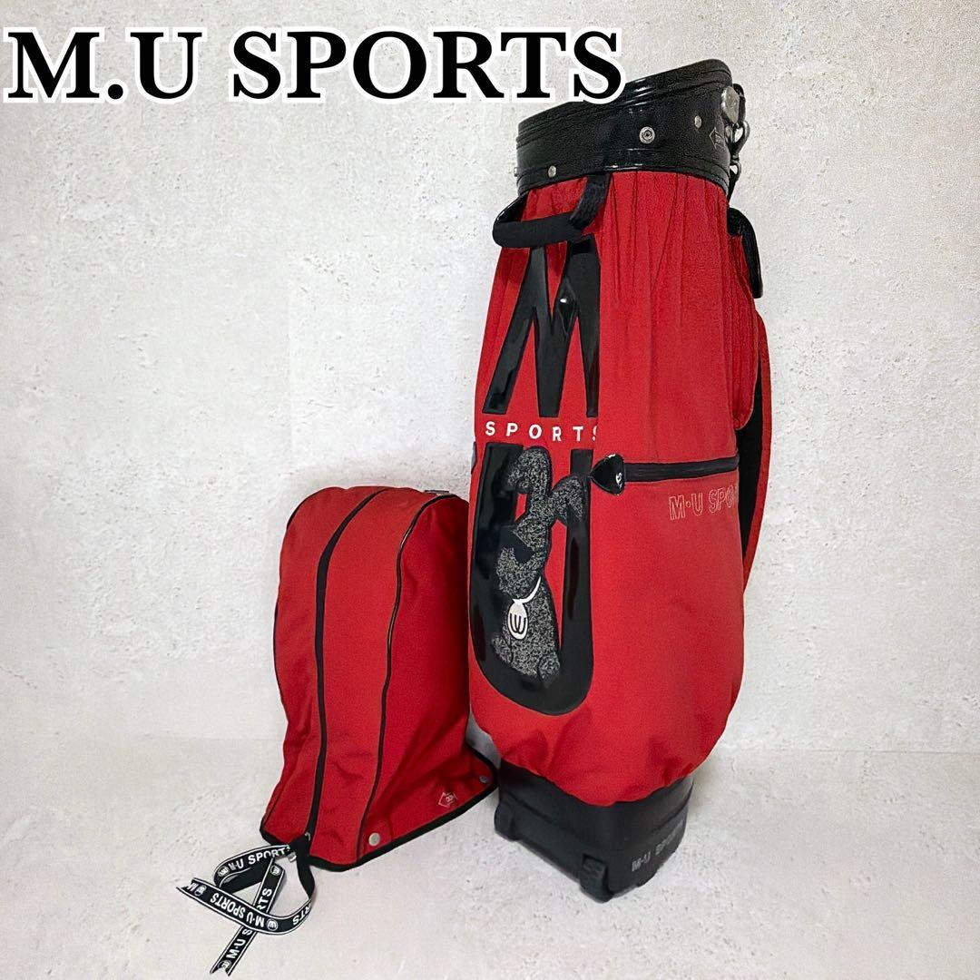 M.Uスポーツ エムユースポーツ キャディバッグ 8.5型 6分割 キャスター付