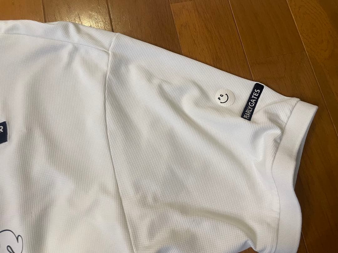 【2024年モデル】パーリーゲイツ 半袖ポロシャツ サイズ6 ホワイト 完売品