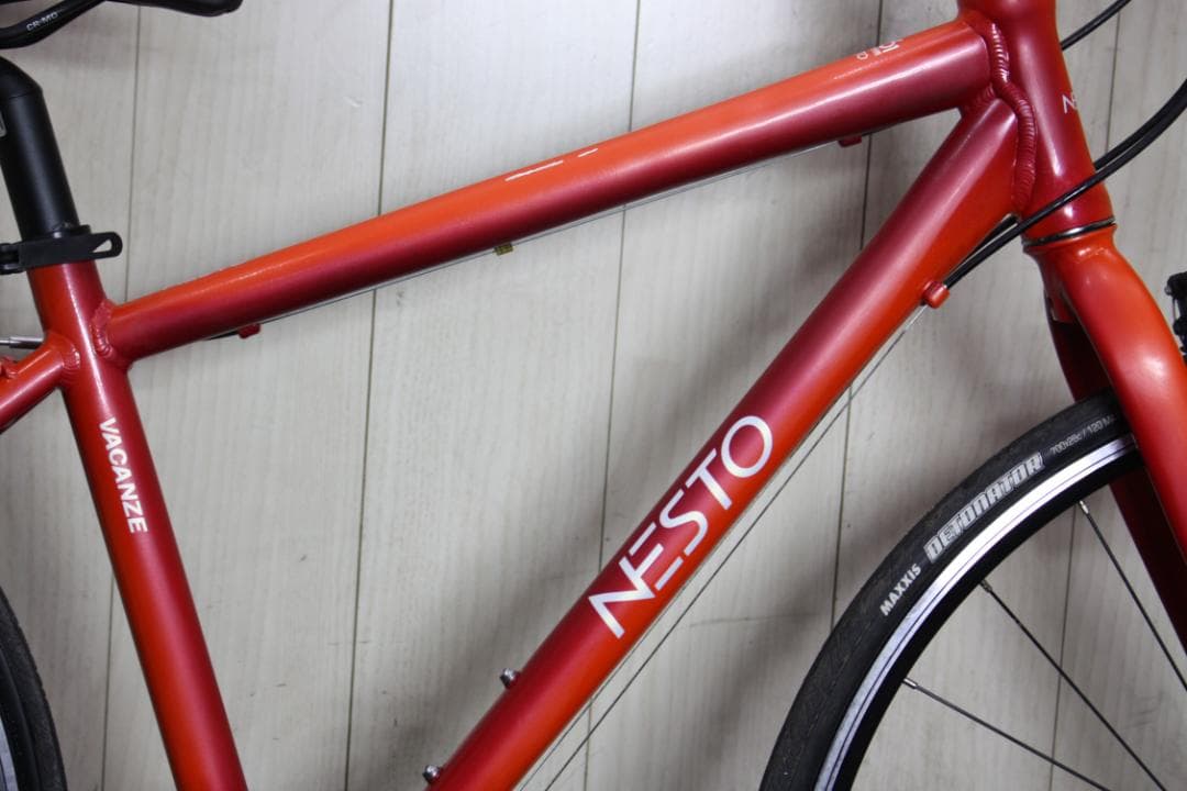 NESTO VACANZE 700C アルミ シマノ21速 420mm オレンジ