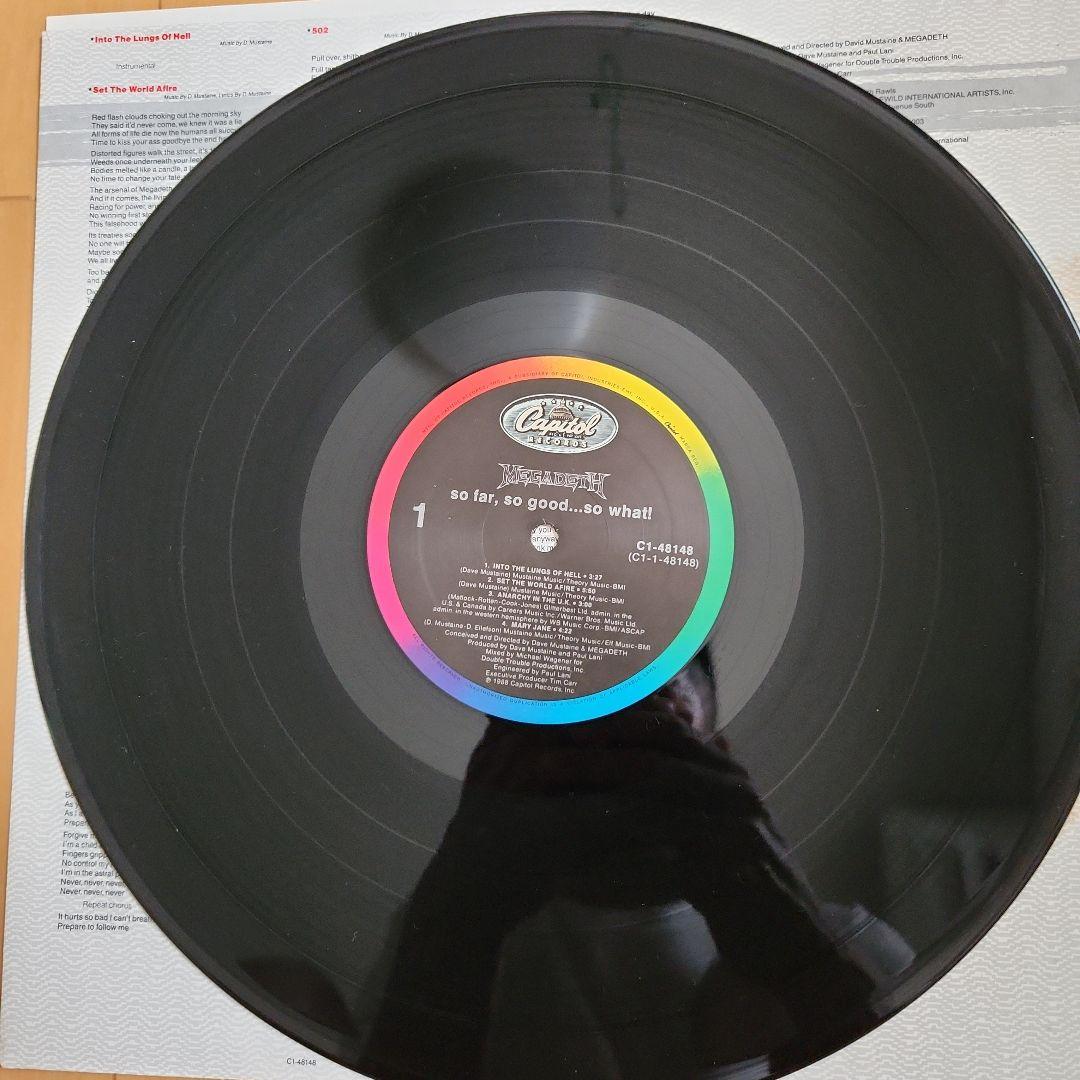 輸入盤、メガデス レコード