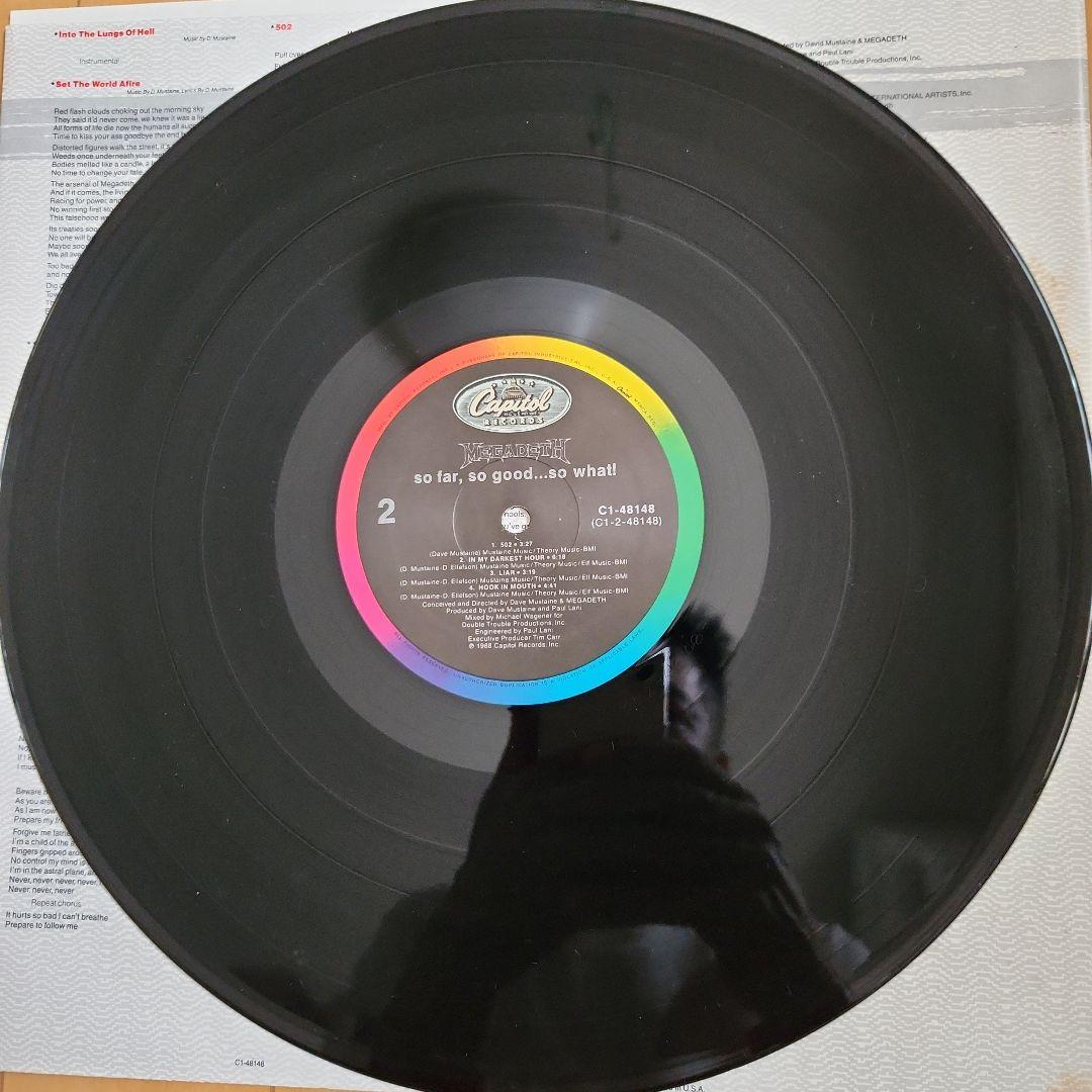輸入盤、メガデス レコード