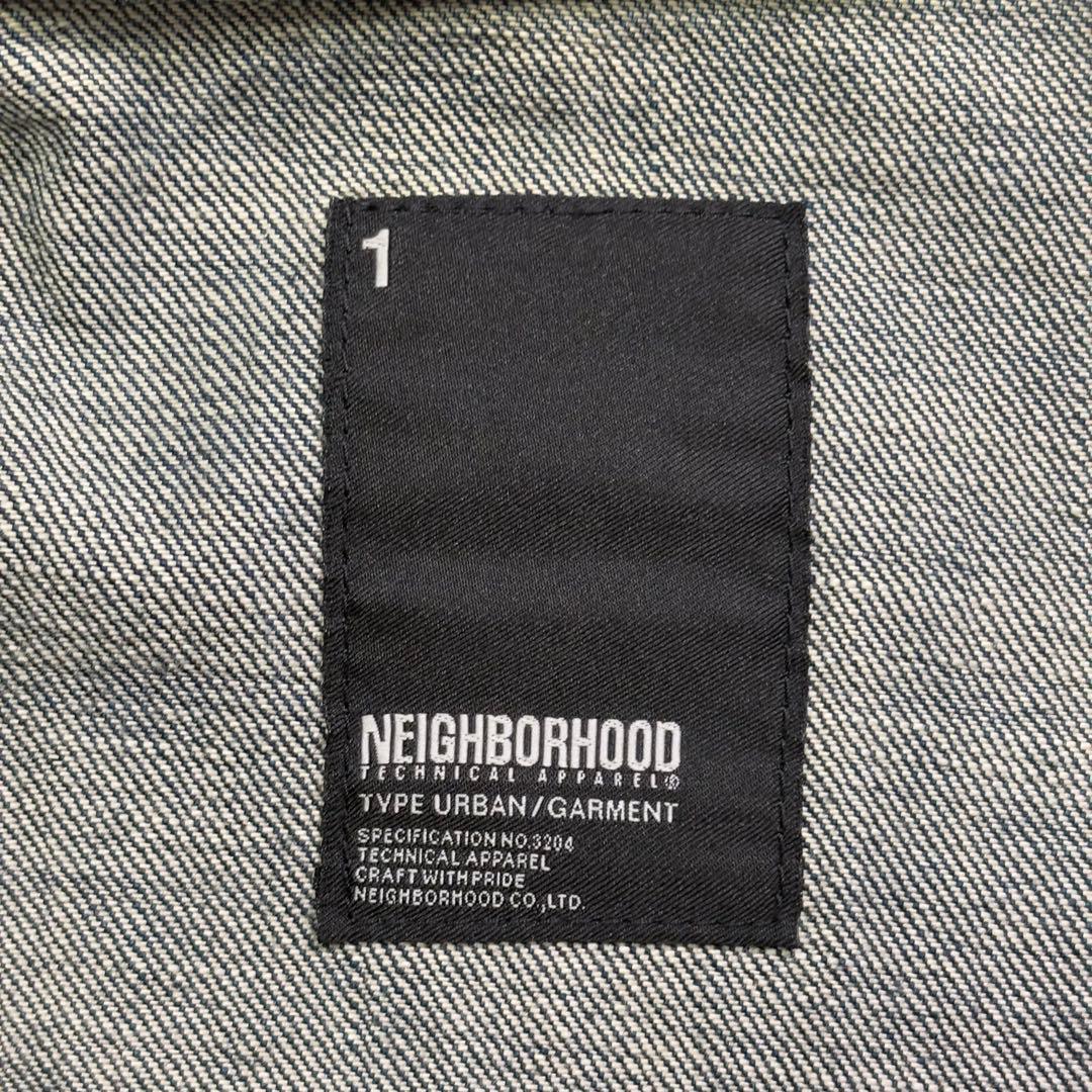 NEIGHBORHOOD デニムジャケット　短丈　ショート丈　濃紺　S