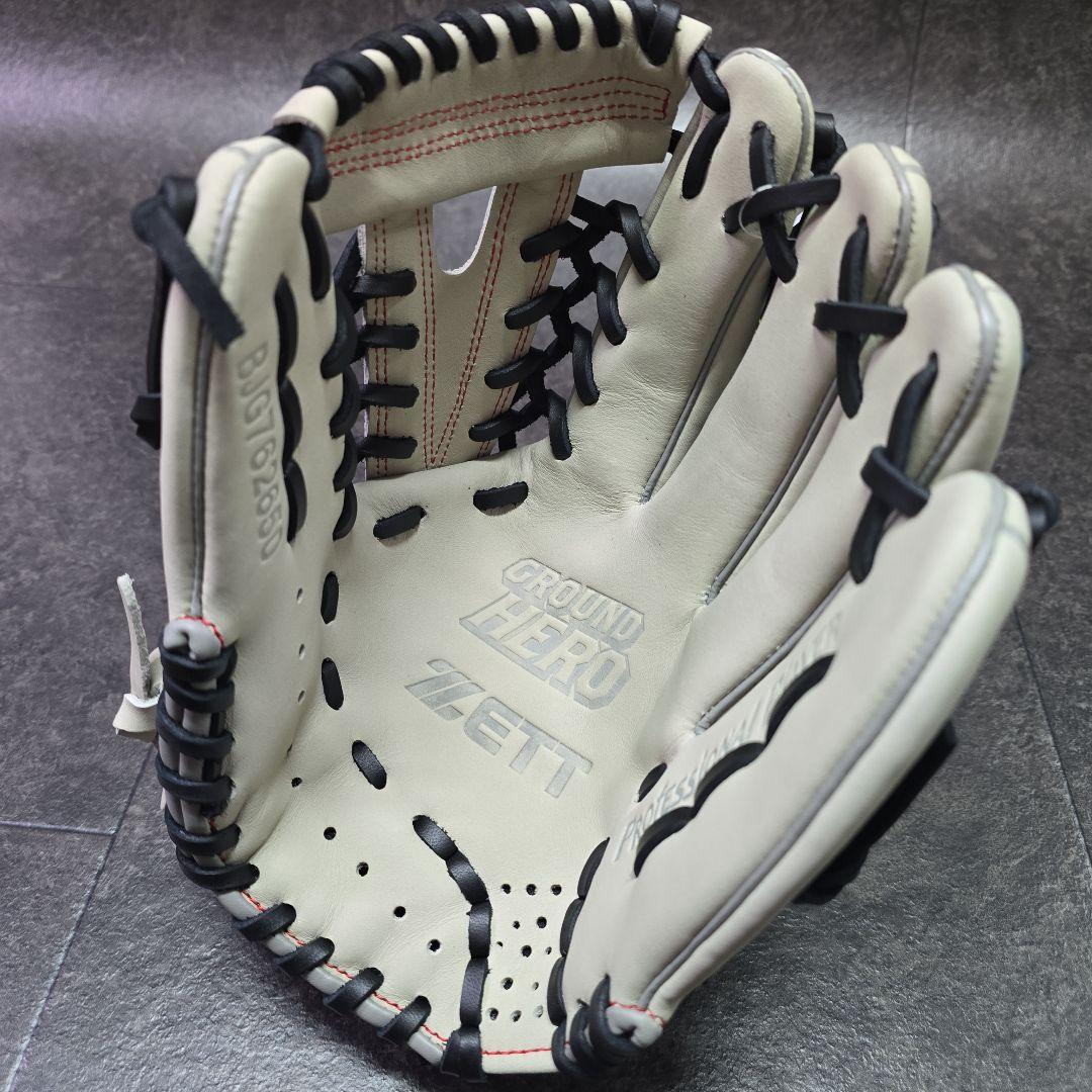 ZETT　ゼット　少年軟式用グランドヒーロー　オールラウンド用　グレー　右投げ