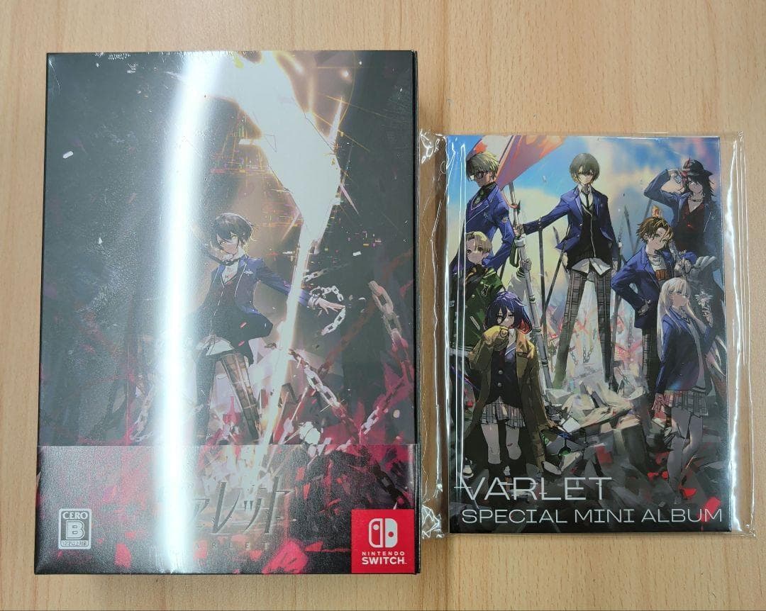 ヴァレットVARLET Switch版　リミテッドボックス　限定版　BOX