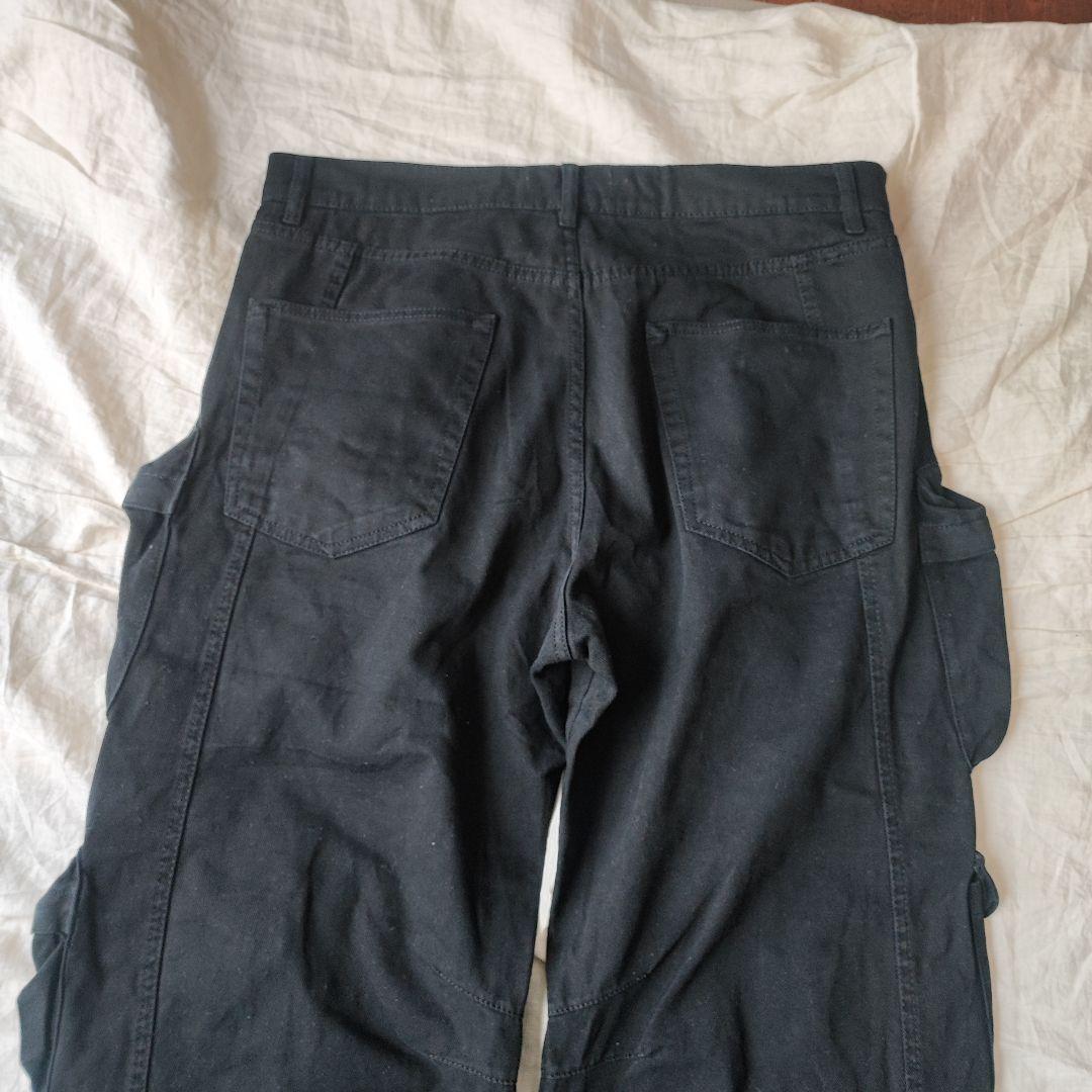 ZARA マルチポケット カーゴ バギーデニム 黒 Y2K ワイド