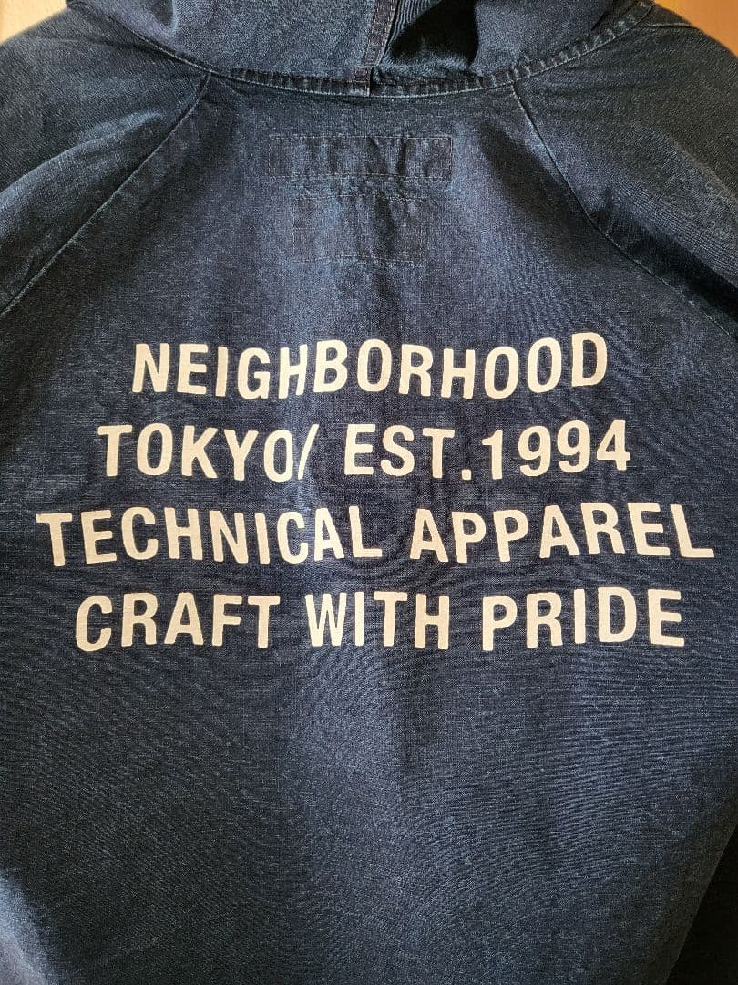 NEIGHBORHOOD ネイバーフッド デニム プルオーバー ジャケット