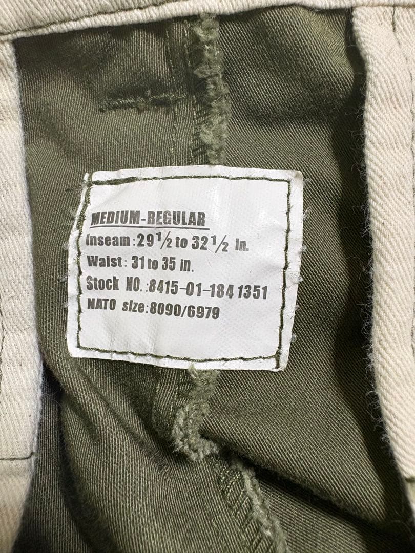 M-65 カーゴパンツ　medium-regular
