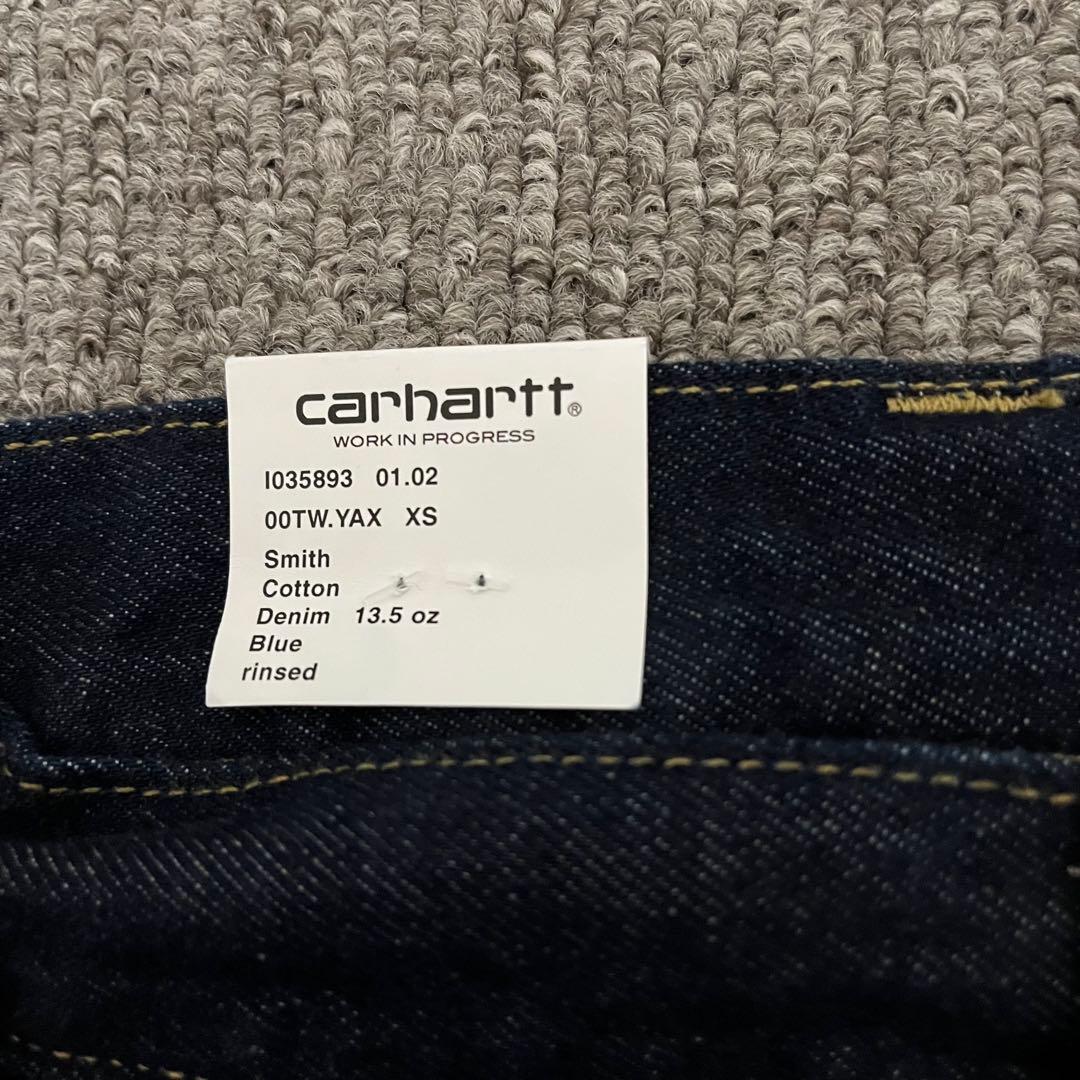 パンツ Carhartt Brandon Pant Blue Rinsed XS