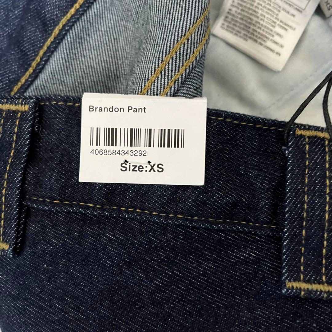 パンツ Carhartt Brandon Pant Blue Rinsed XS