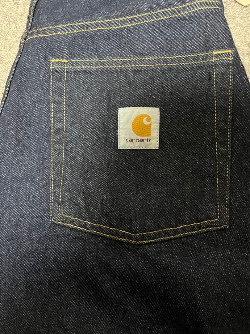 パンツ Carhartt Brandon Pant Blue Rinsed XS
