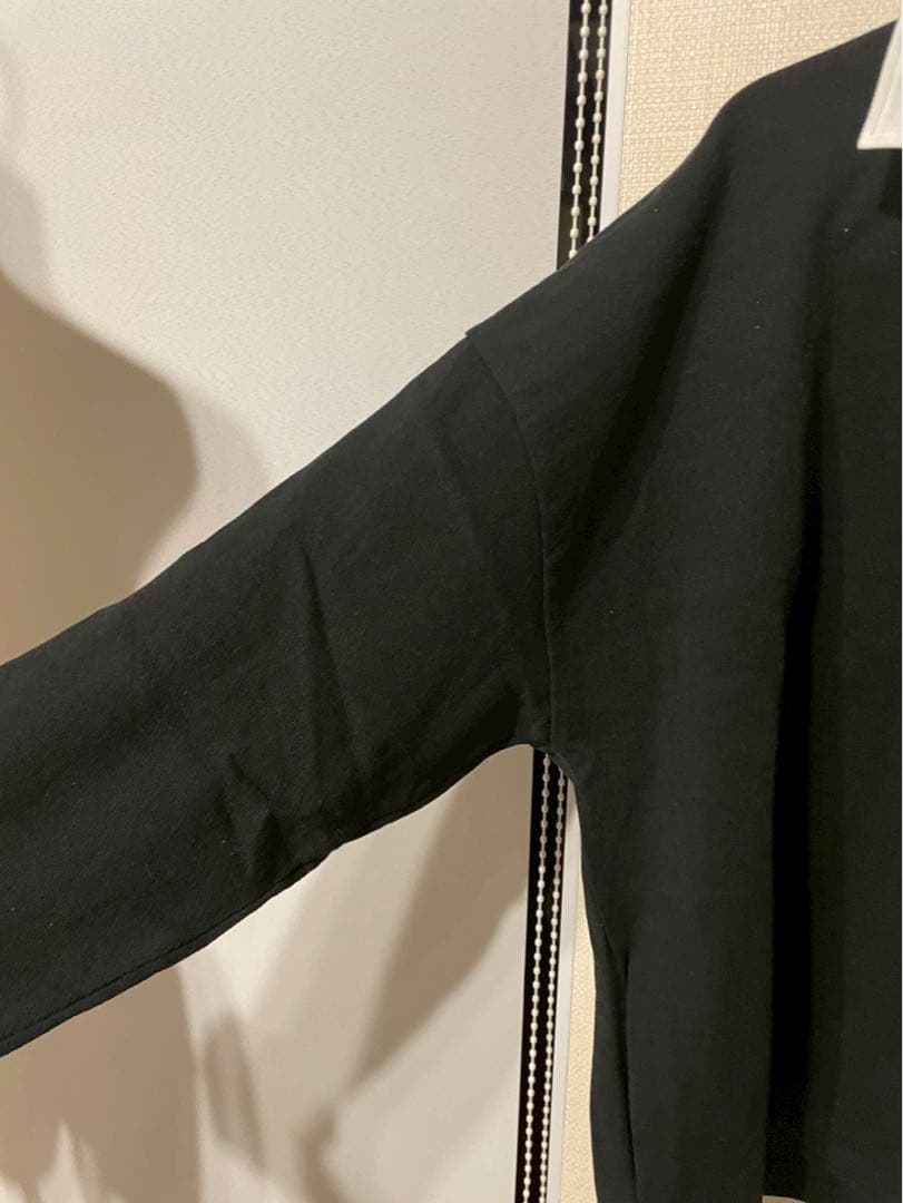 CLANE deep neck wide rugby shirt ラガーシャツ