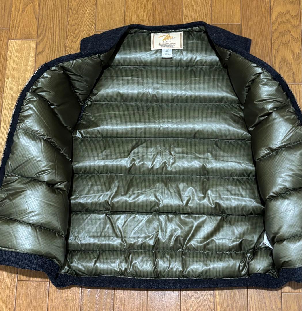 the union the fabric ダウンベスト