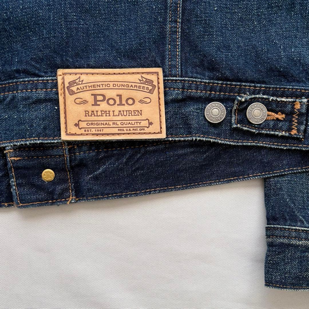 POLO Ralph Lauren ダメージ加工 デニムトラッカージャケット