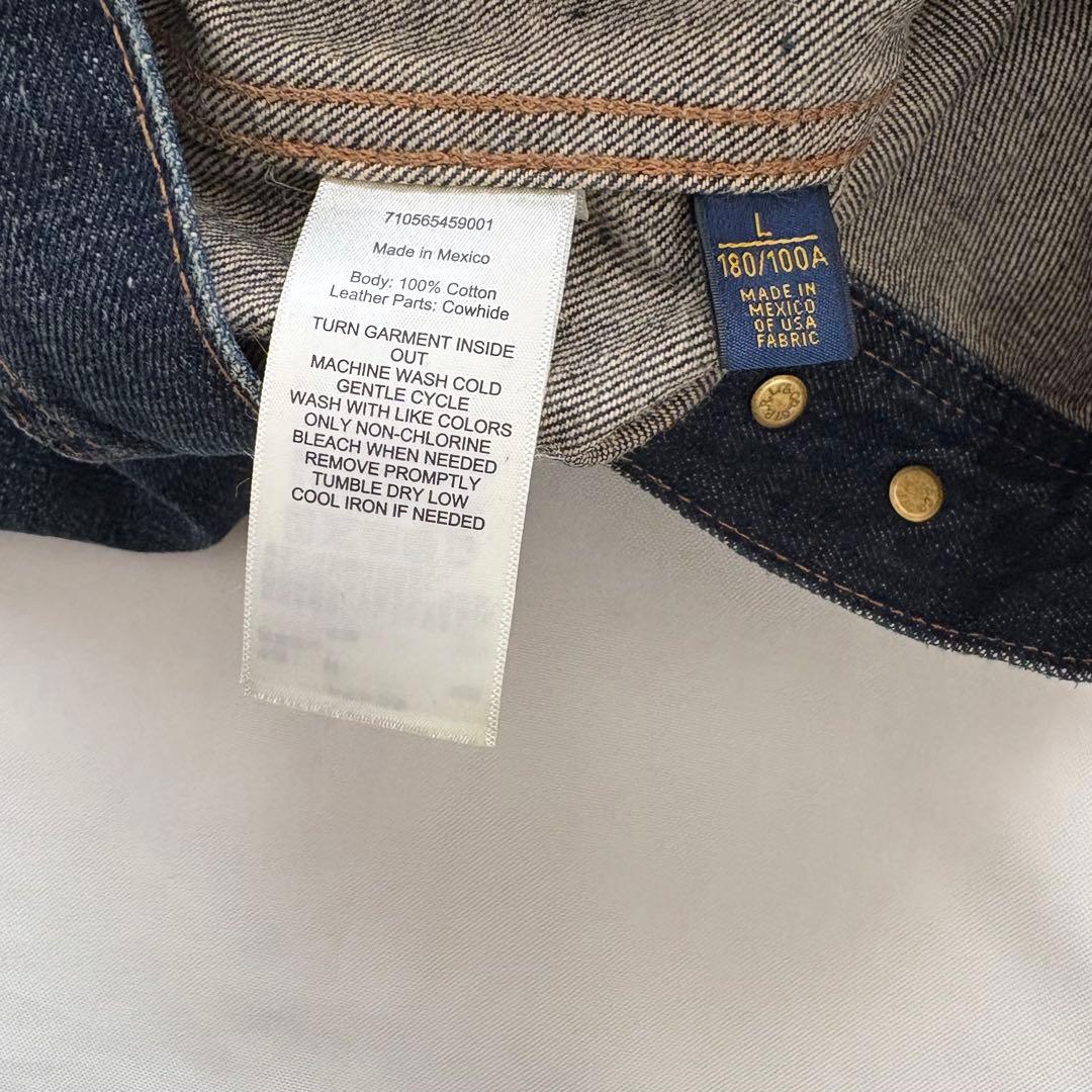 POLO Ralph Lauren ダメージ加工 デニムトラッカージャケット