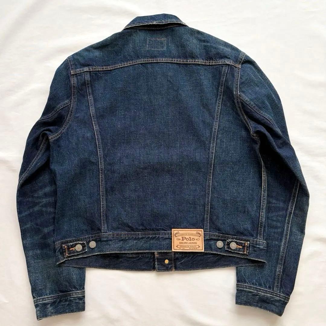 POLO Ralph Lauren ダメージ加工 デニムトラッカージャケット