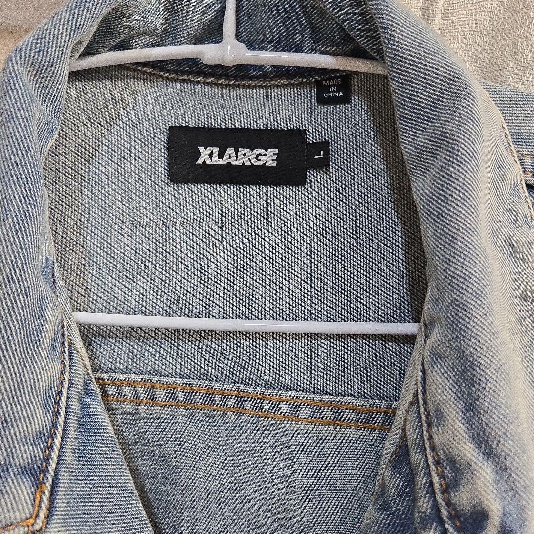 XLARGE ライトブルー デニムジャケット L