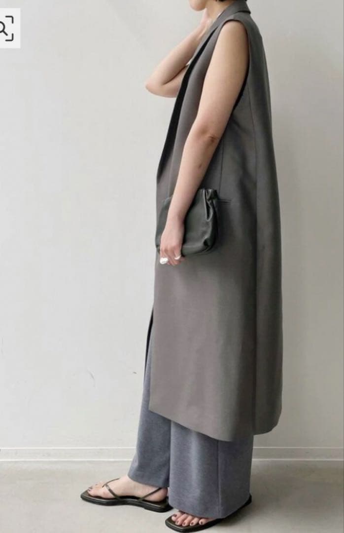【HAVEL studio/ハーヴェル スタジオ】WOOL LONG VEST