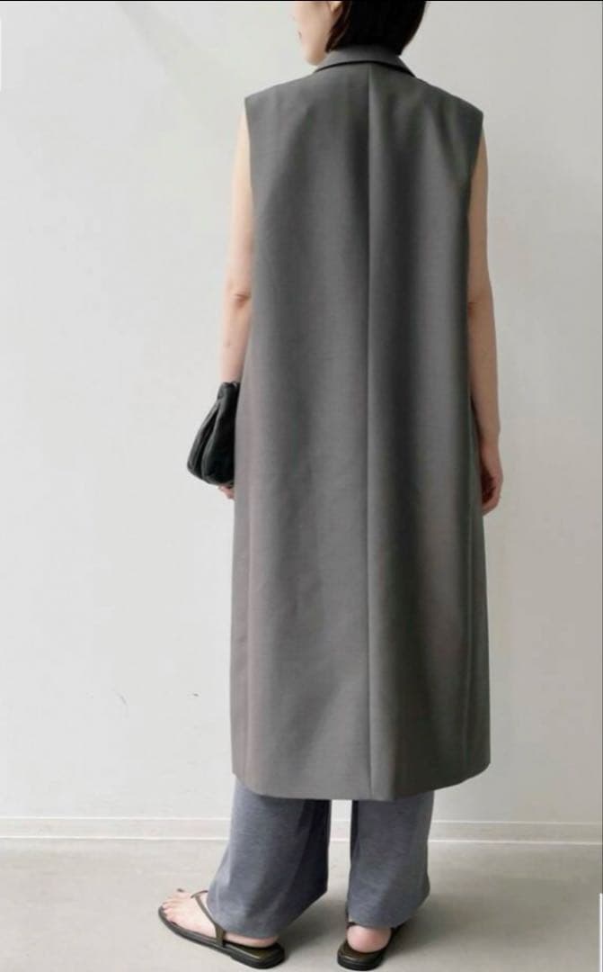 【HAVEL studio/ハーヴェル スタジオ】WOOL LONG VEST