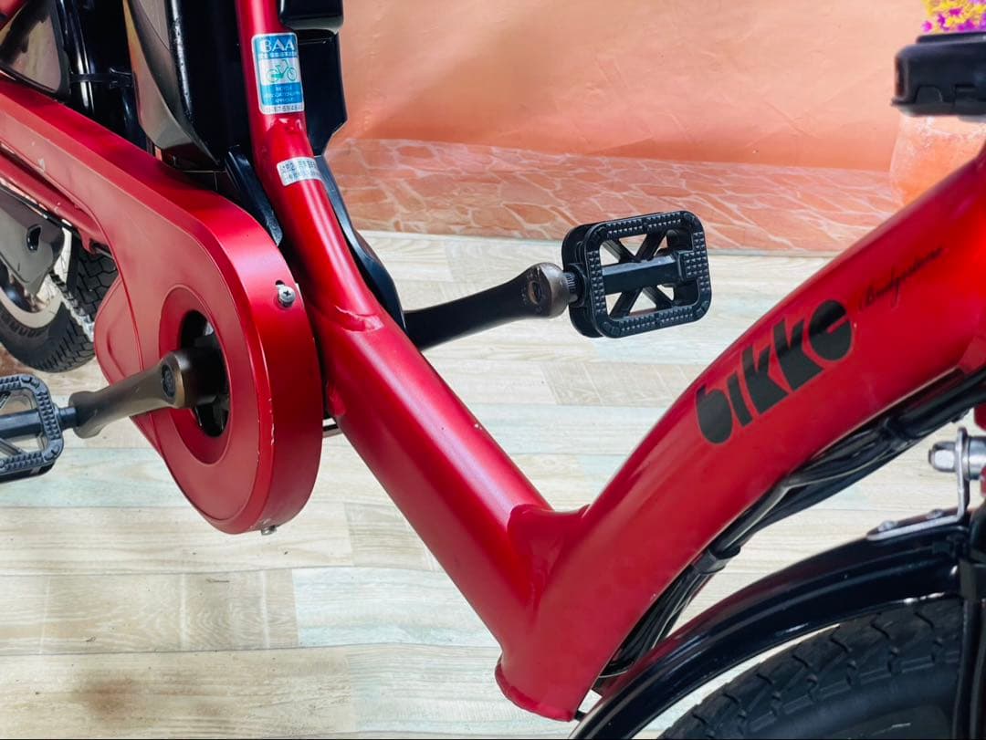 【限定価格】BIKKE ビッケ13AH⭐️ブリヂストン子供乗せ電動自転車Y3417