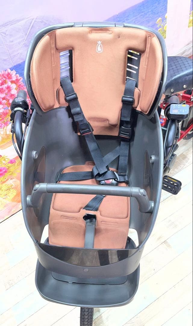 【限定価格】BIKKE ビッケ13AH⭐️ブリヂストン子供乗せ電動自転車Y3417