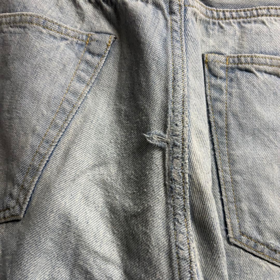 だ*い様 COMOLI DENIM ５POCKET PANTS ブリーチ デニム