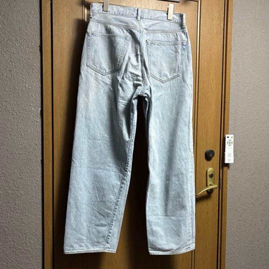 だ*い様 COMOLI DENIM ５POCKET PANTS ブリーチ デニム