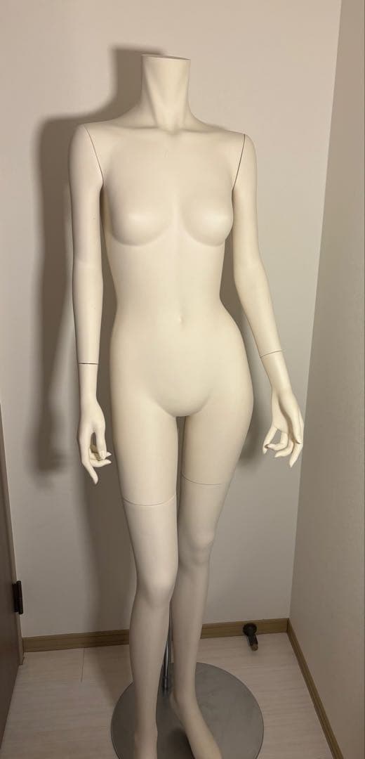 【大型】トルソー 女性 レディース マネキン ディスプレイ 全身 ヘッドレス