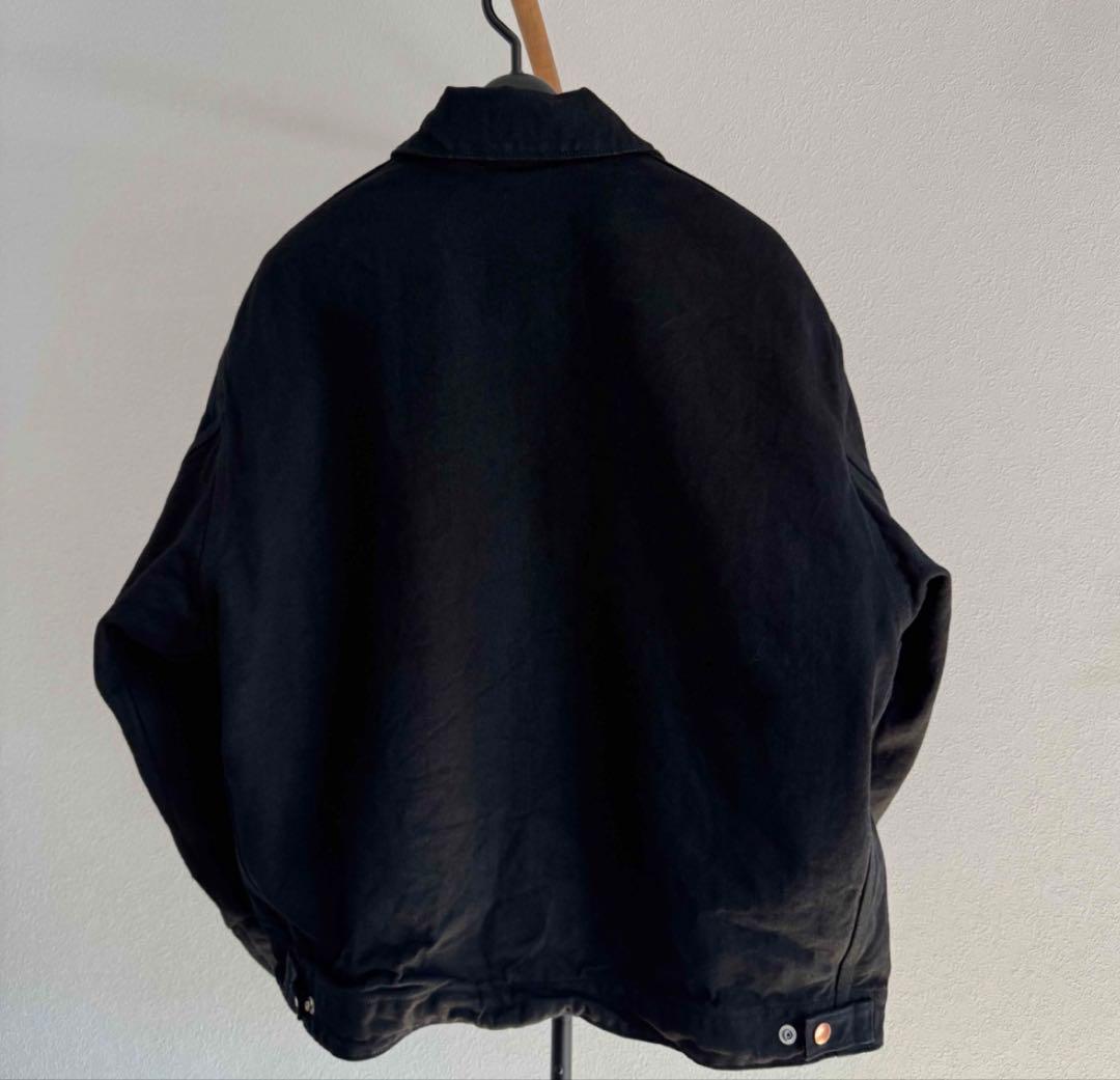 ジャケット・アウター 26SS COMOLI BLACK DENIM ZIP SHORT JACKET