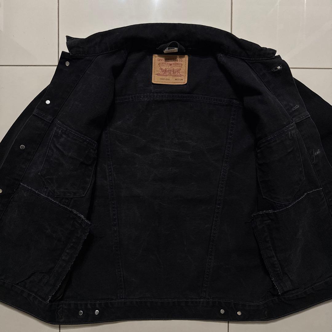 00s Levi's 70507-0260 デニムジャケット サルファーブラック