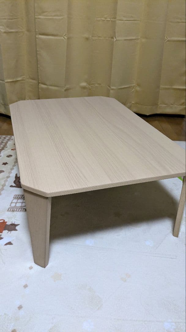 ナチュラル　木製　センターテーブル　ローテーブル