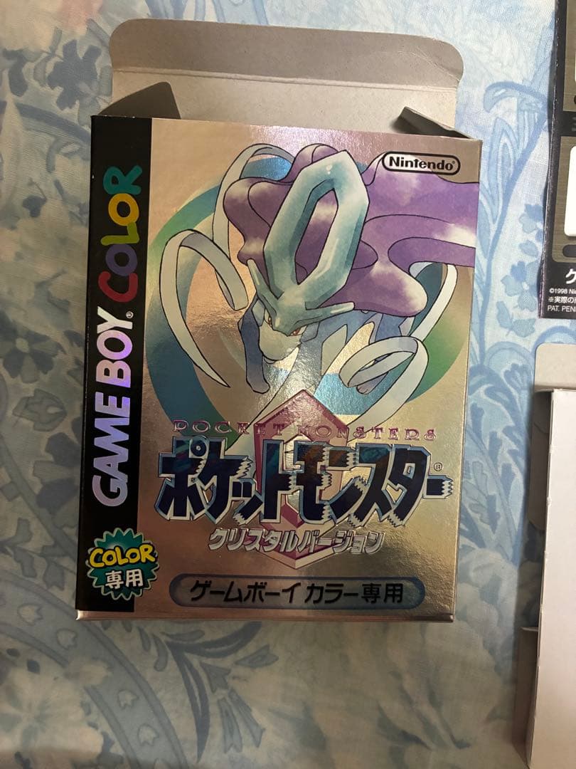 ポケットモンスター　クリスタルバージョン　※ソフトなしの空箱のみ