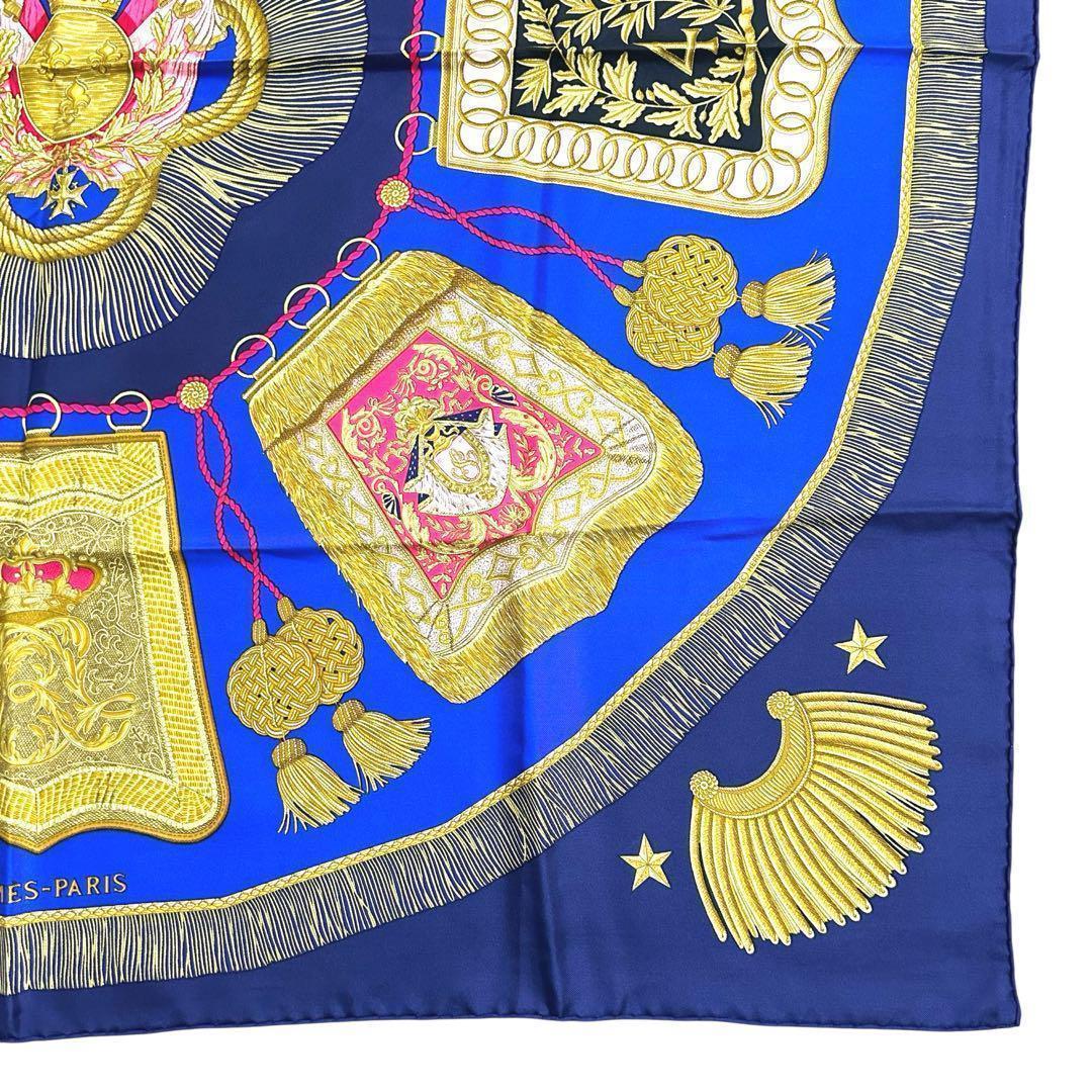 エルメス カレ90 Poste et Cavalerieスカーフ HERMES