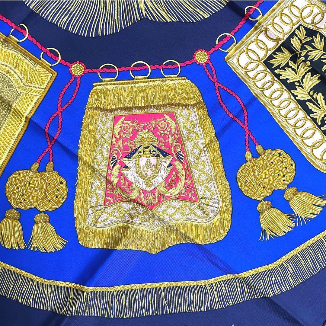 エルメス カレ90 Poste et Cavalerieスカーフ HERMES