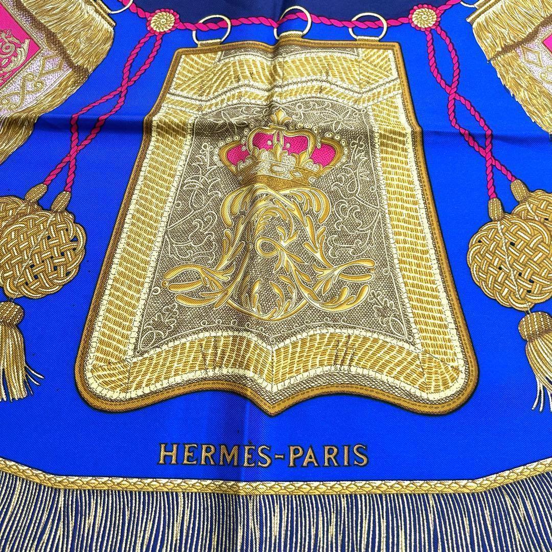 エルメス カレ90 Poste et Cavalerieスカーフ HERMES