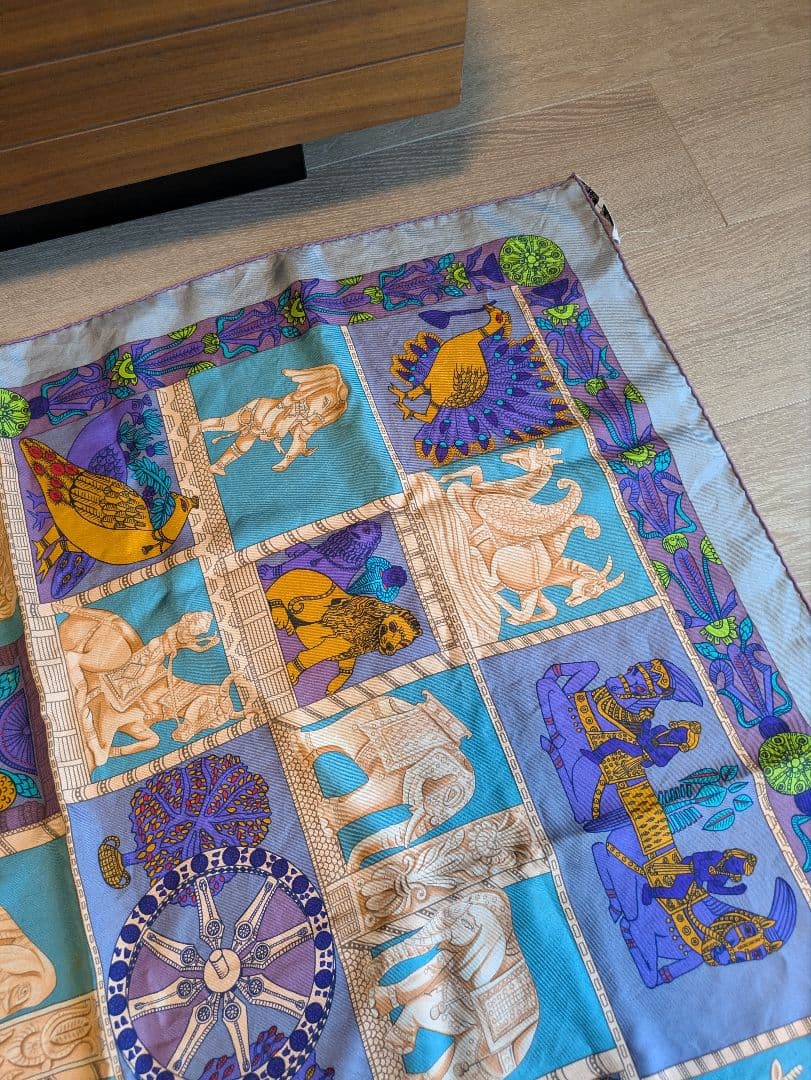 Hermes　カレ　 90cm　スカーフ