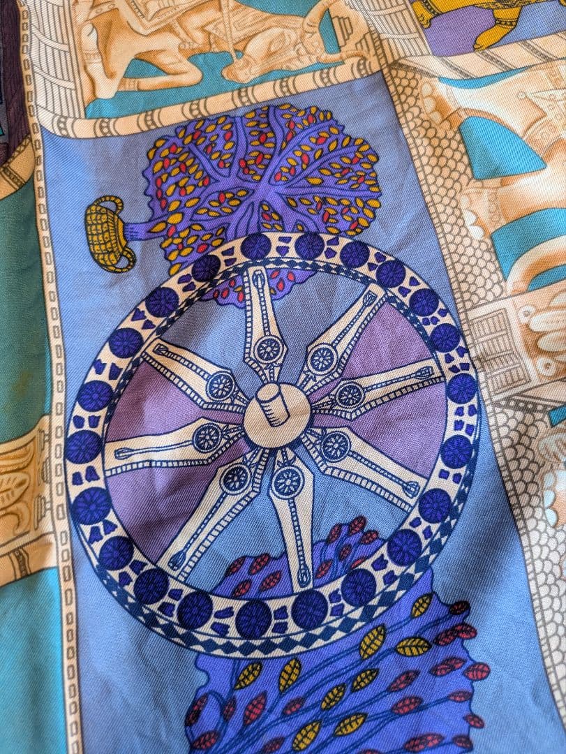 Hermes　カレ　 90cm　スカーフ