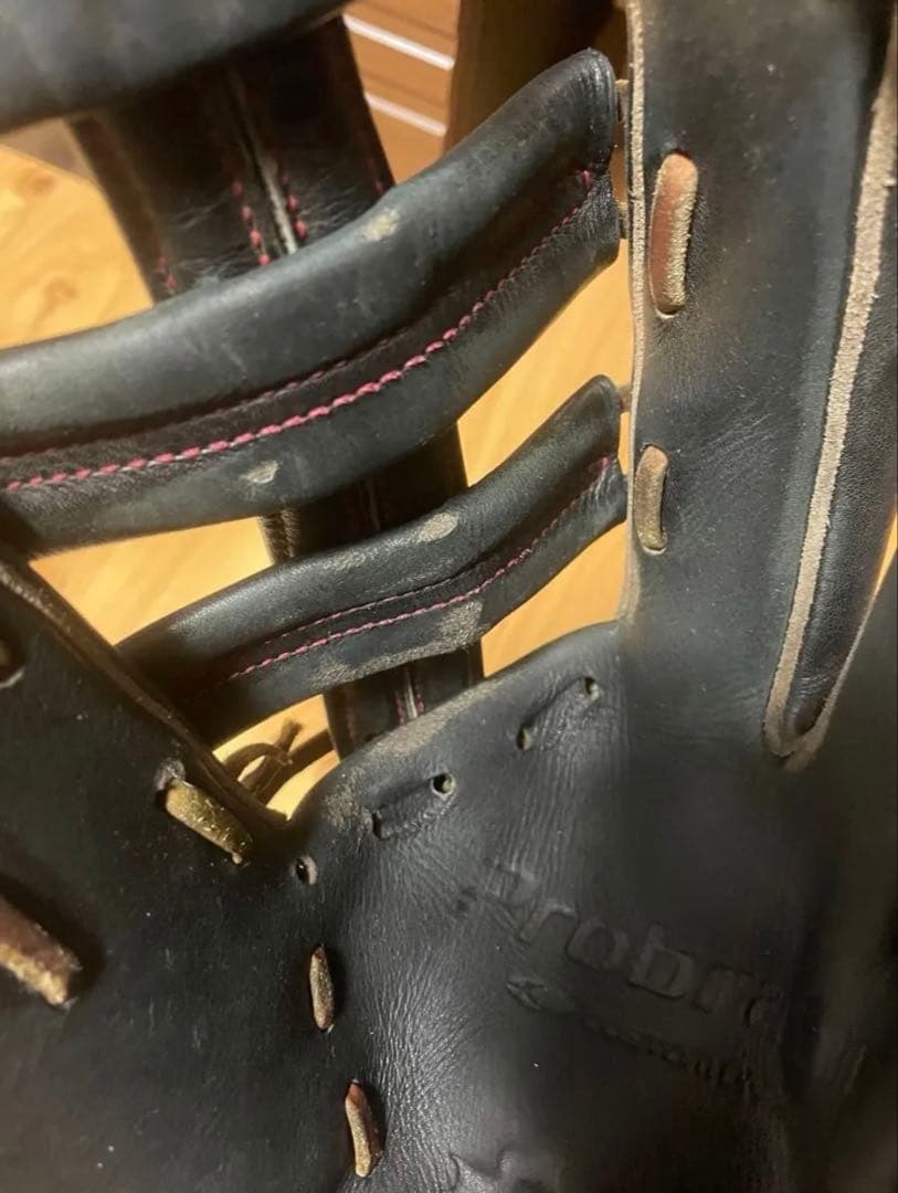 外野手用オーダーグラブ　硬式グローブ 右投げ用 黒　SSK
